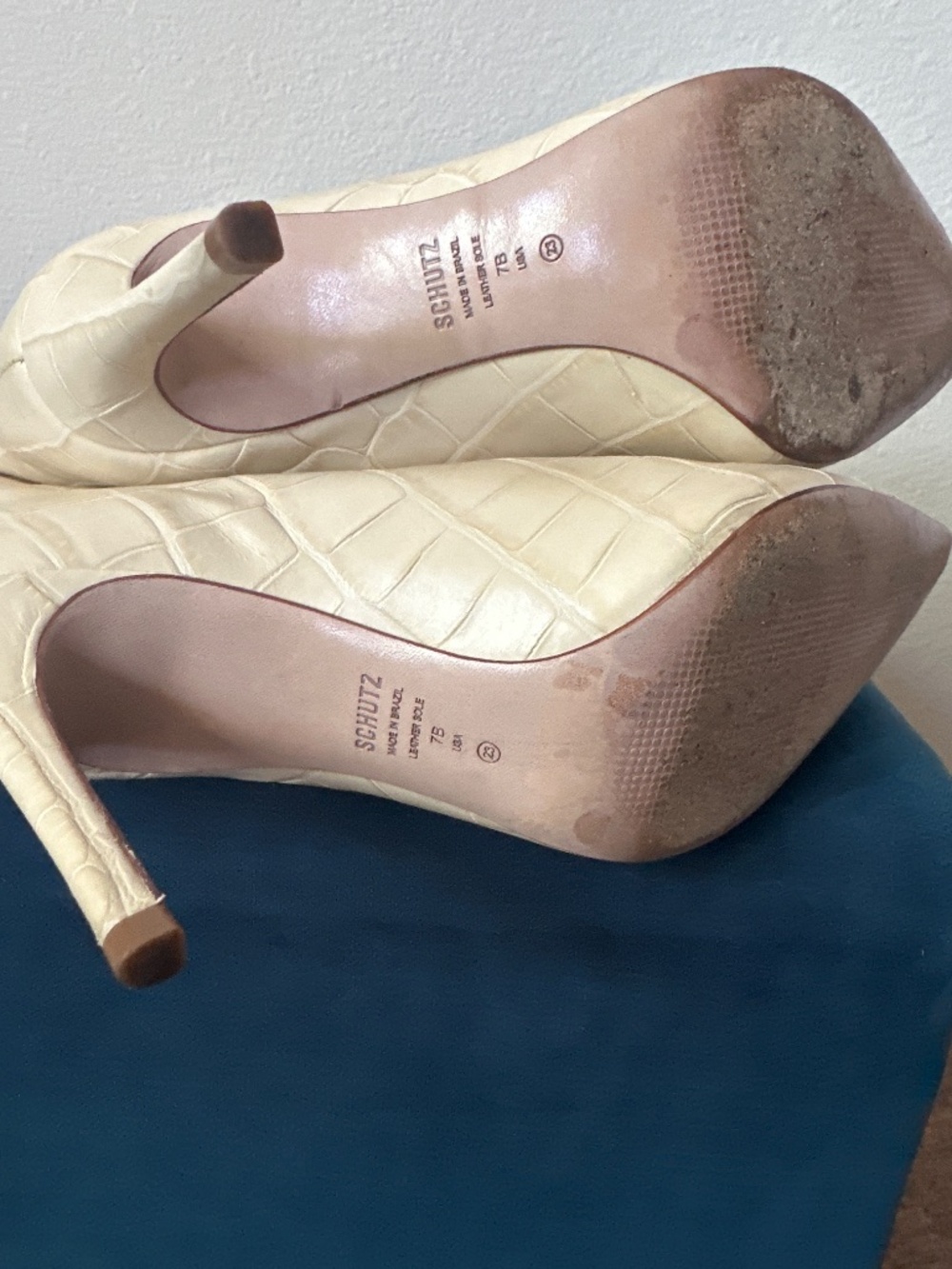 Schultz crocodile cowboy boots - Picture 5 of 5